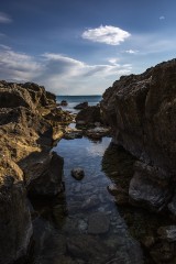 A stretch of the Castiglioncello coastline