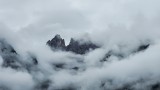 Un bellissimo paesaggio della Dolomiti.