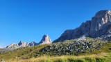 Un bellissimo paesaggio della Dolomiti.