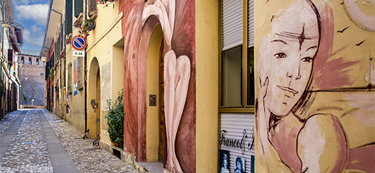 Dozza, il villaggio dipinto.