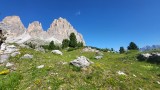View of the Trentino Dolomites