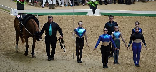 Weltmeister 2025 im Gruppenvoltigieren Junioren