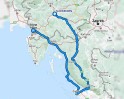 Ljubljana - Zadar - Triest